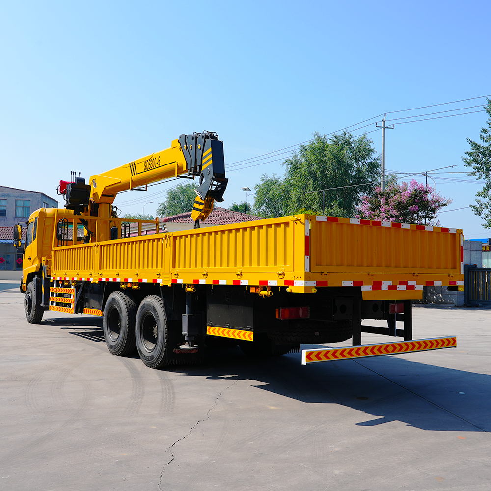 12 Ton DONGFENG Tianjin Cabin 6X4 Boom Truck