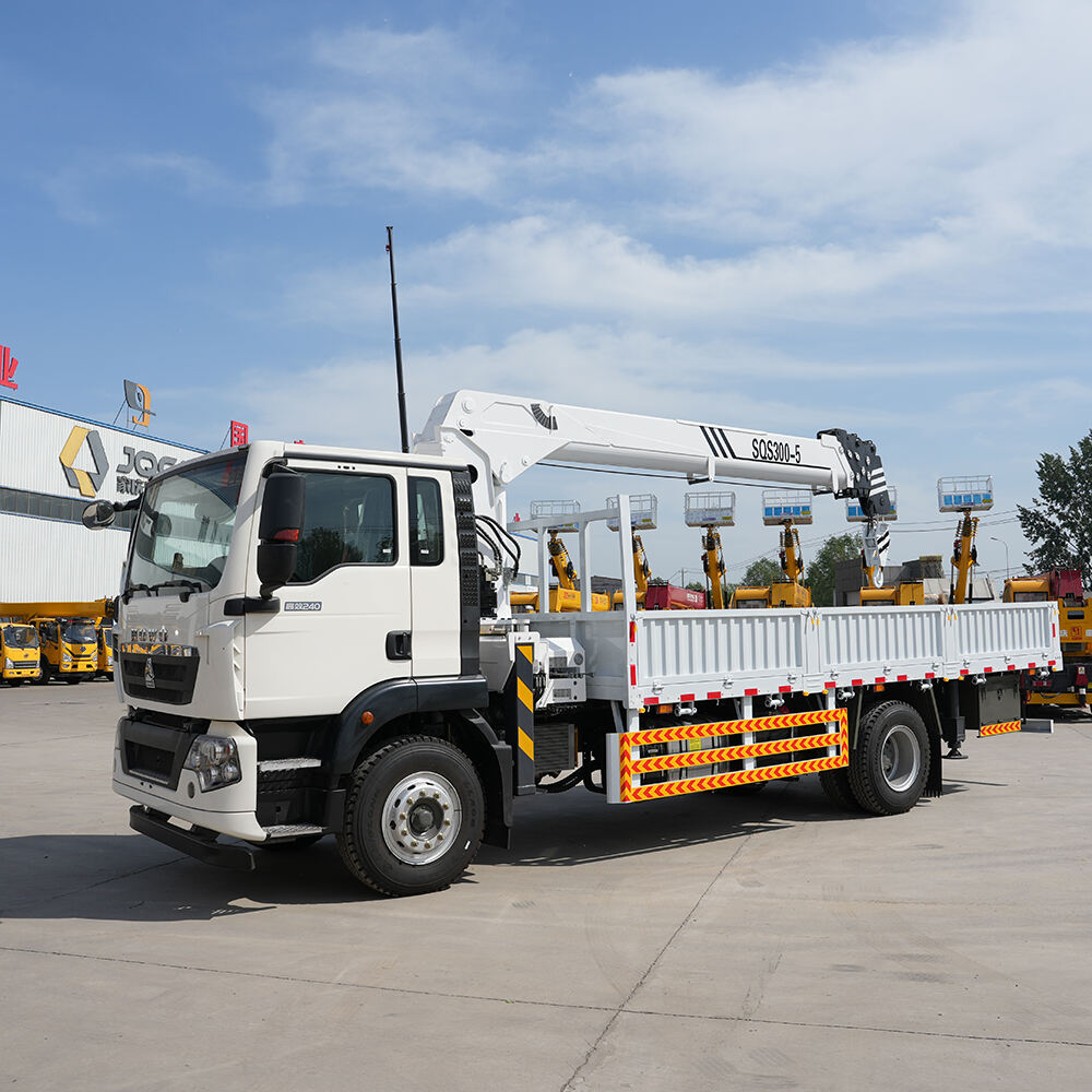 8 Ton HOWO Truck Mounted Crane