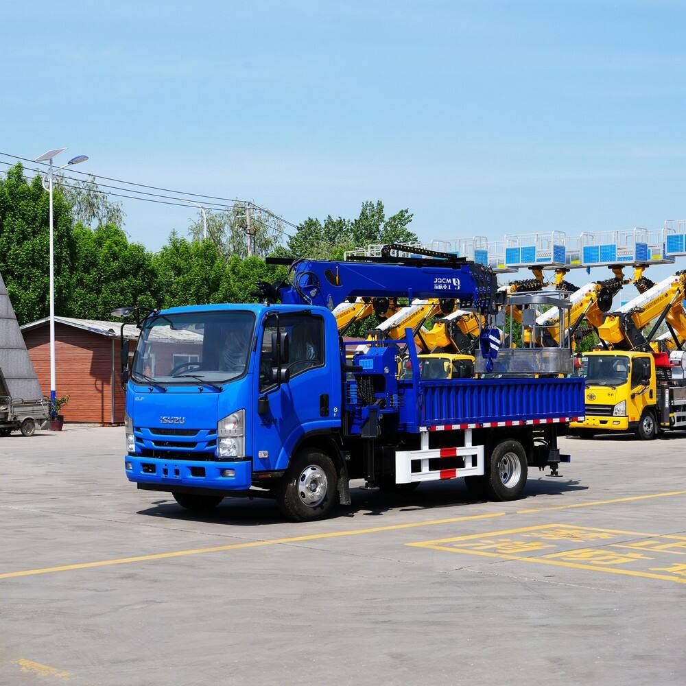 3.2톤/6.3톤 이스즈 트럭 마운티드 크레인