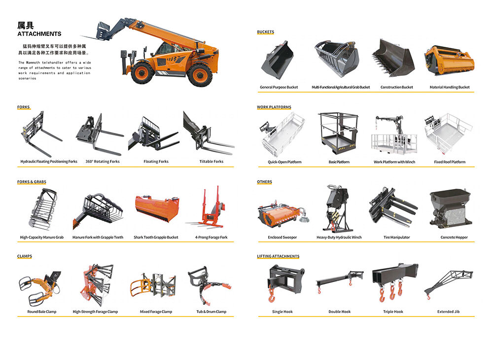 4Ton Telescopic Forklift