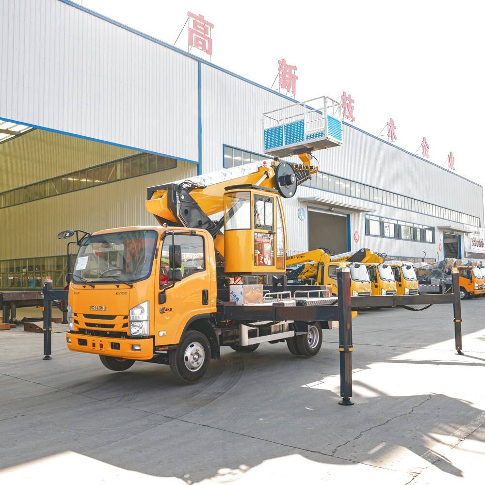 35M ISUZU Luftarbeitsfahrzeug mit Doppelcabine