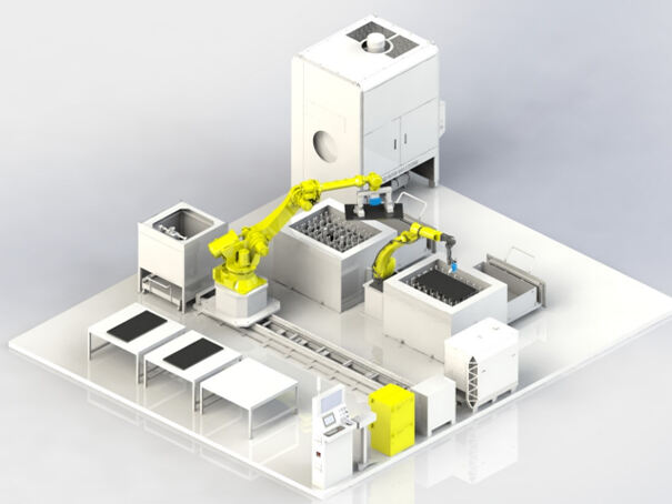 Binocular camera，Dual Workbench，Automatic loading and unloading，Polishing Platform