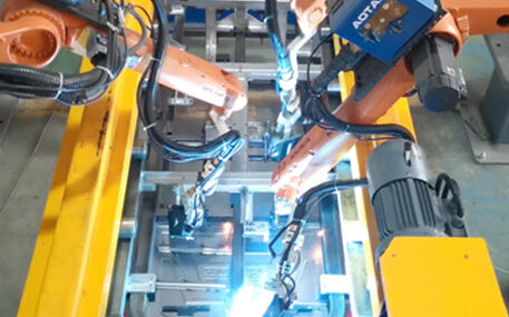 Laser Seam Tracking System For Carriage Welding Project