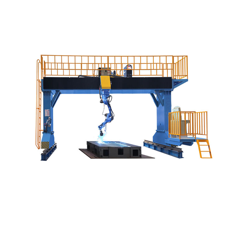 Non teaching Steel Structure Gantry Intelligent Welding Robot