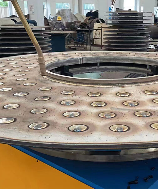 Round hole plug welding