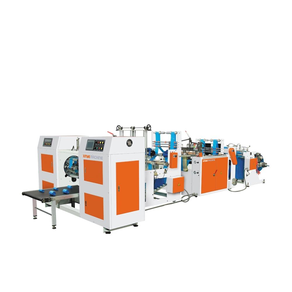 Fully Automatic High Speed Coreless Rolling Bag Making Machine