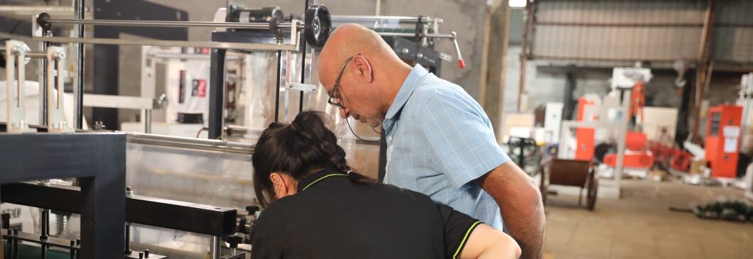 Purchased a XINYE Film Blowing Machine
