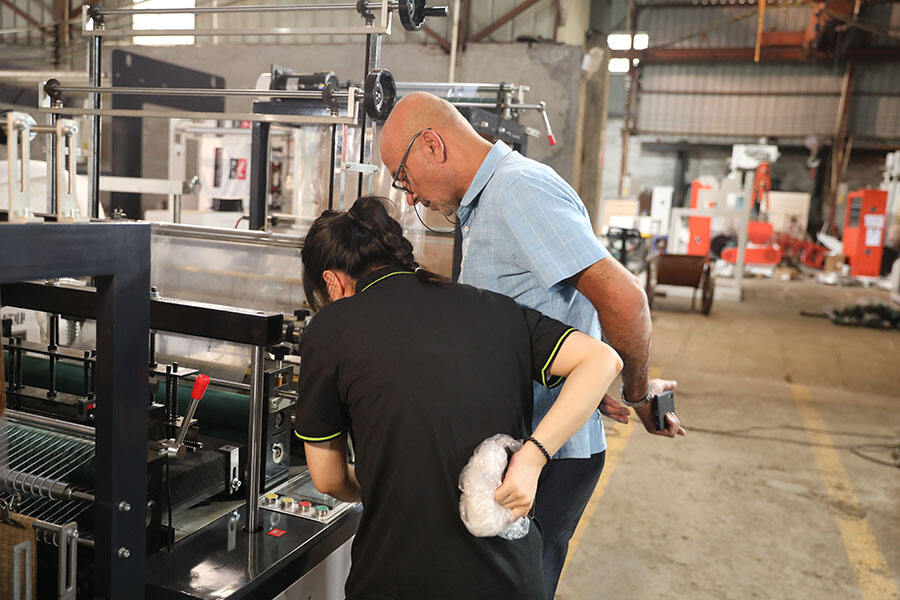 A Company Producing Plastic Bags Purchased a XINYE Film Blowing Machine