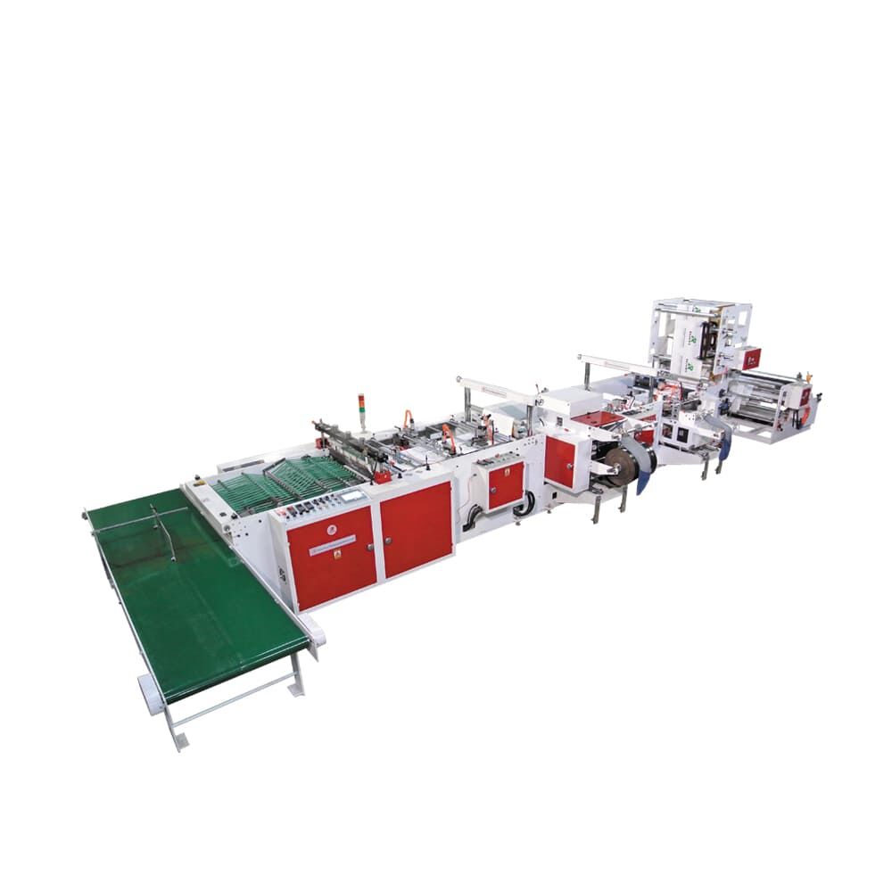 Fully Automatic Soft Handle Bag Making Machine
