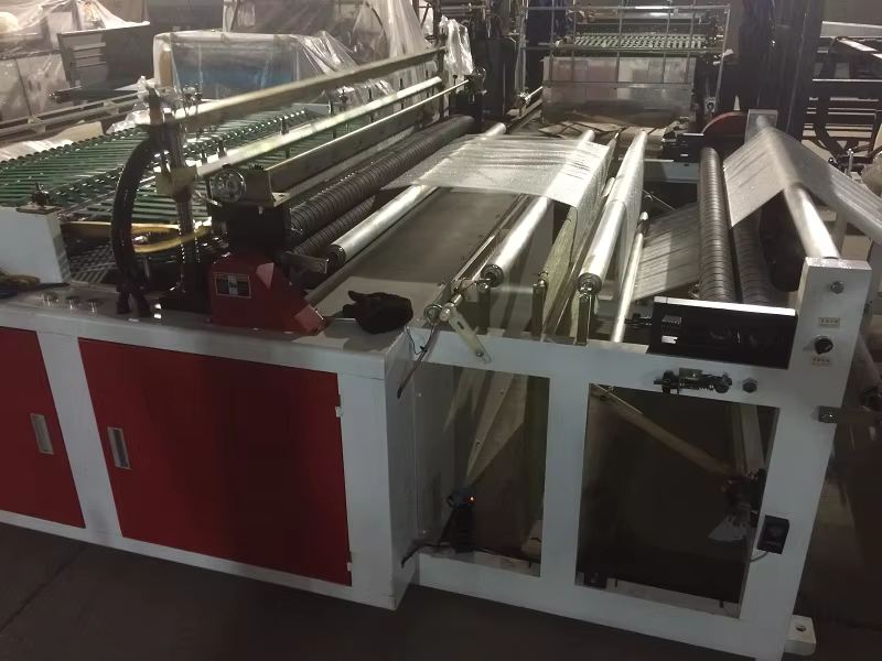 product automatic 3 side plastic pe air bubble film bag making machine975-3
