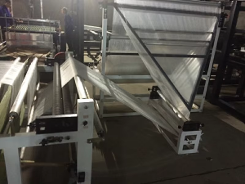 product automatic 3 side plastic pe air bubble film bag making machine975-4