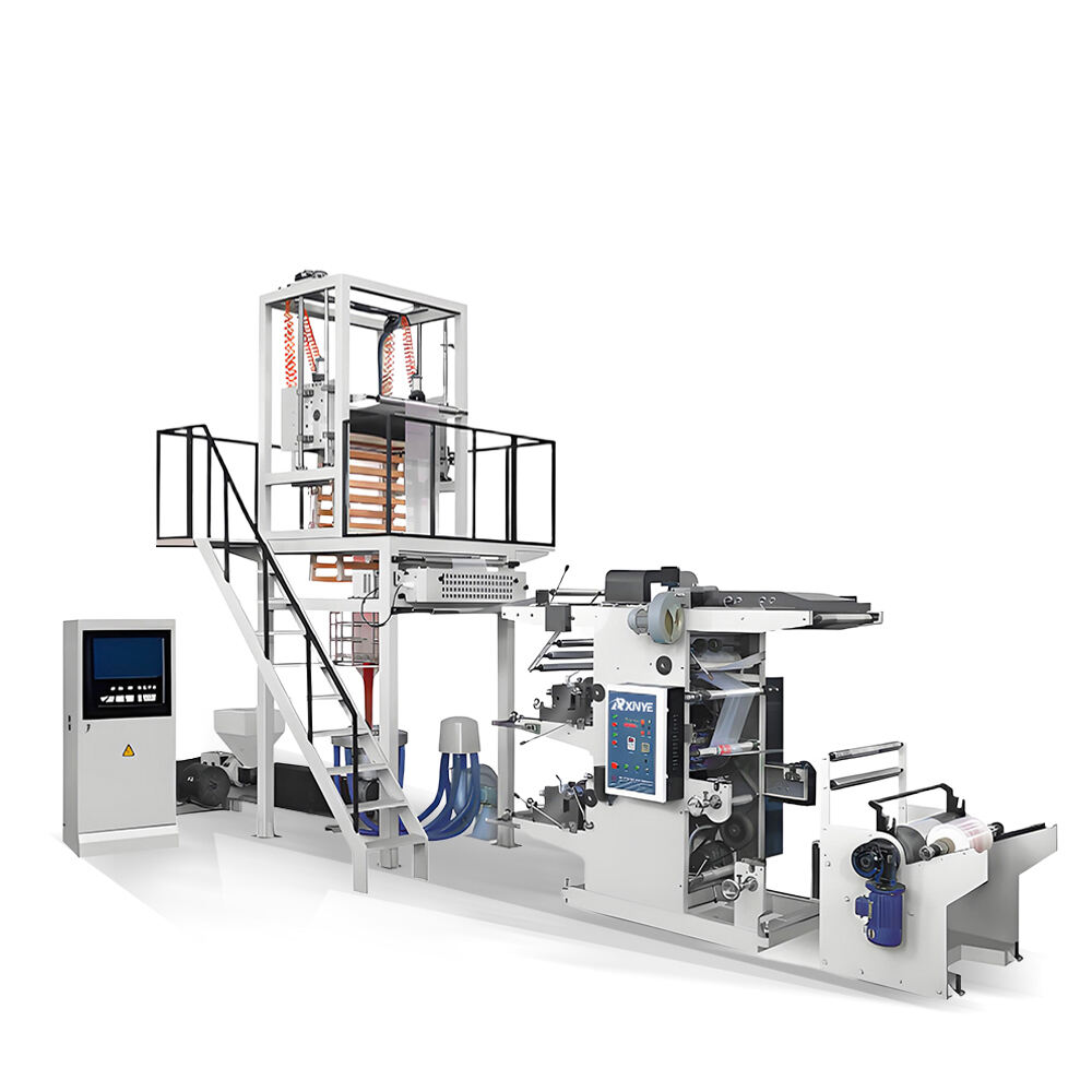 Film-Blowing at Offset Press Unit