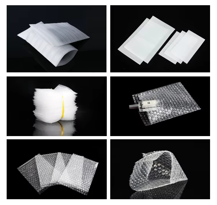 product automatic 3 side plastic pe air bubble film bag making machine975-1