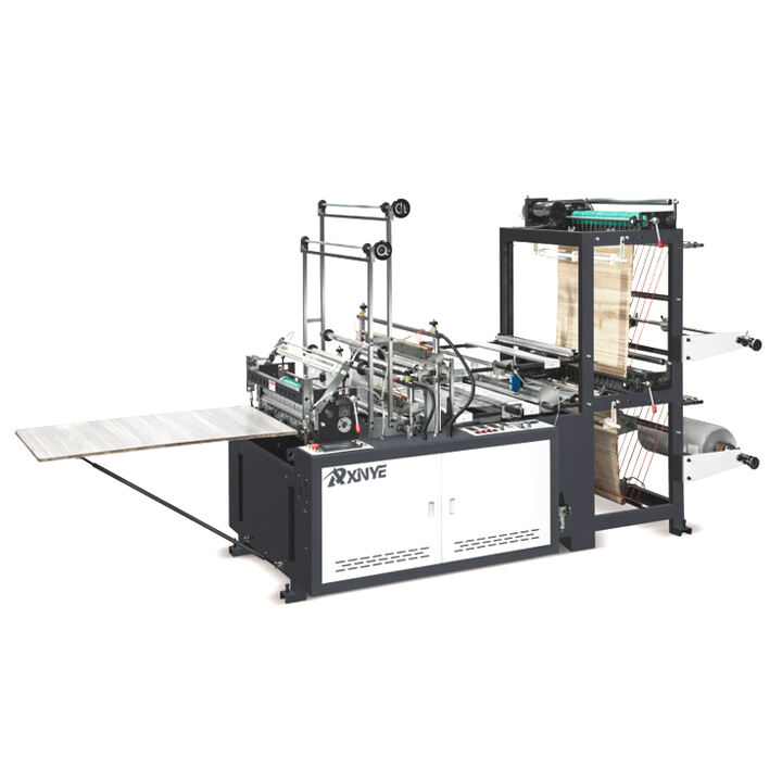 Mășina semi-automatică de fabricație a cutiei plastice cu mare cerere, Mășină de fabricație a cutiei de cumpărături, Mășină de fabricație a cutiei de polietilen