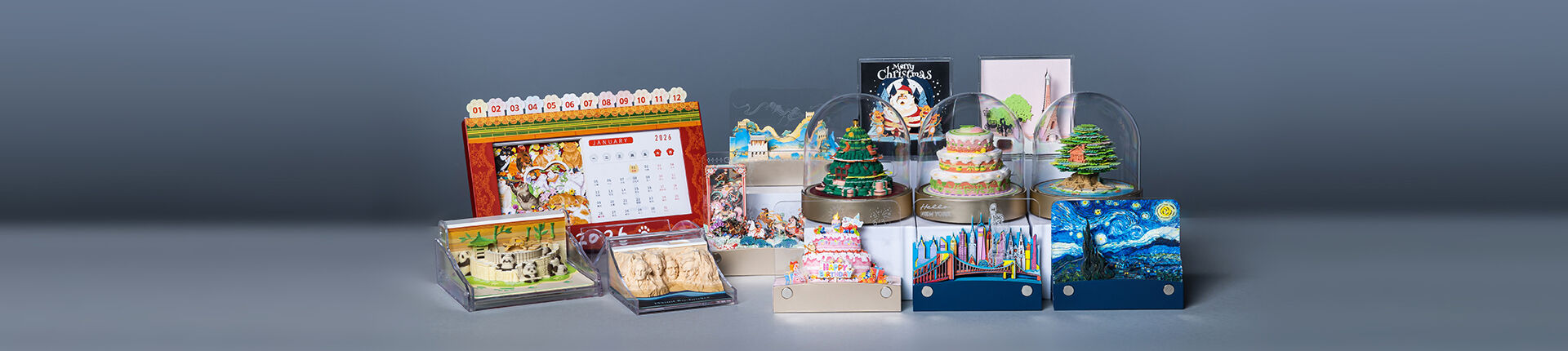 3D Paper Sculpture Memo Solution-Magic Paper House (Beijing) Cultural Creative Co., Ltd.