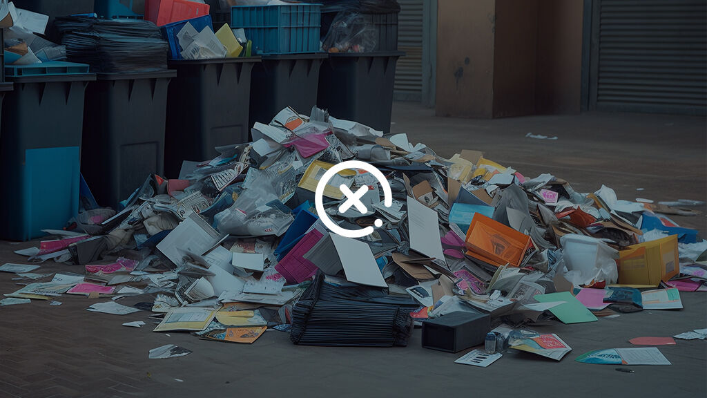 Disposable paper giveaways