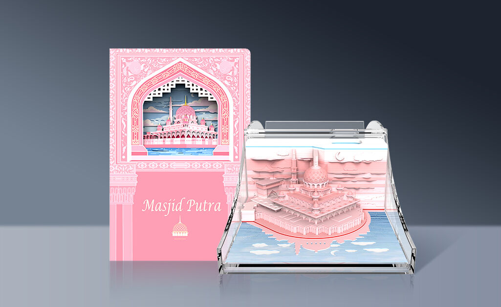 Malaysia Pink Mosque Cultural Stationery Collection