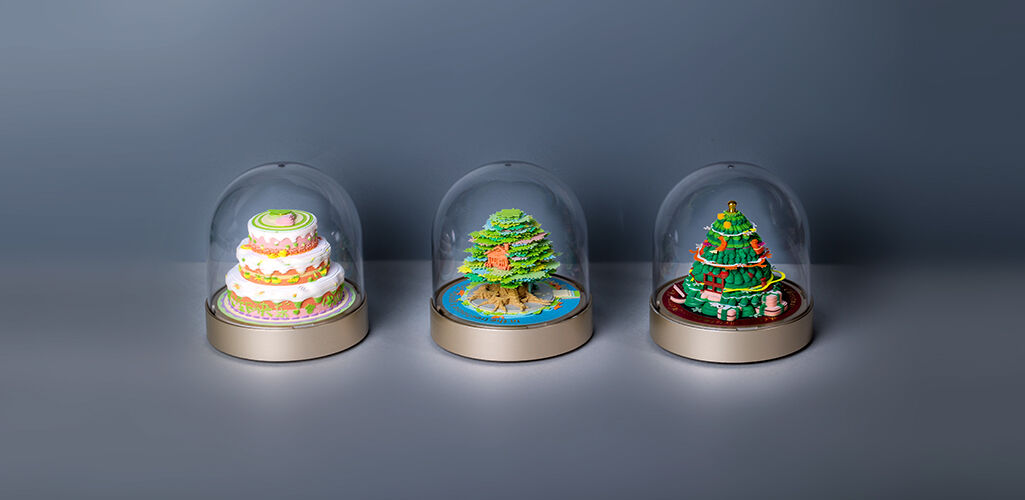 Lighting-Integrated Formats (Panoramic Cylinder Tap Light)