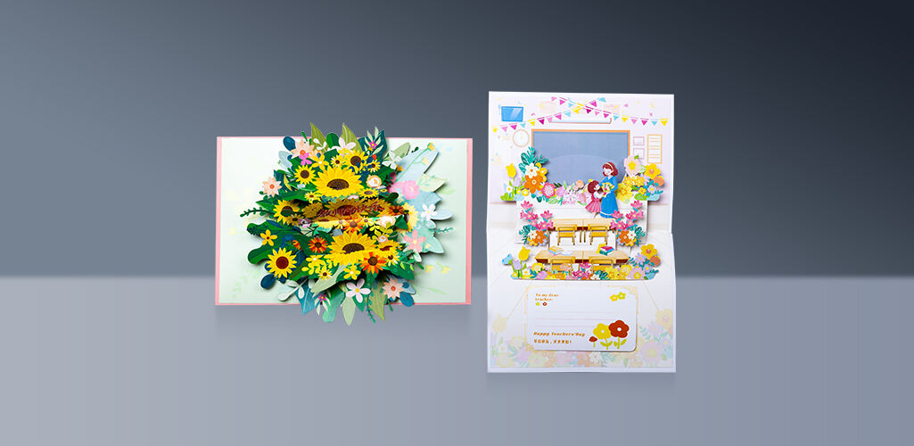 Paper Sculpture Greeting Cards