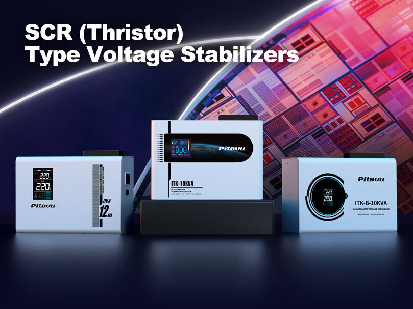SCR (Thristor) type voltage stabilizers