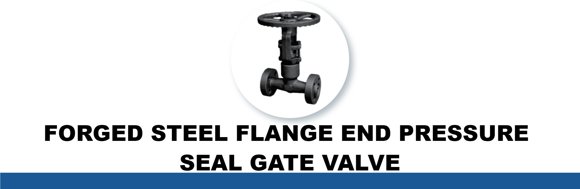 FORGED STEEL FLANGE END PRESSURE SEAL GATE VALVE