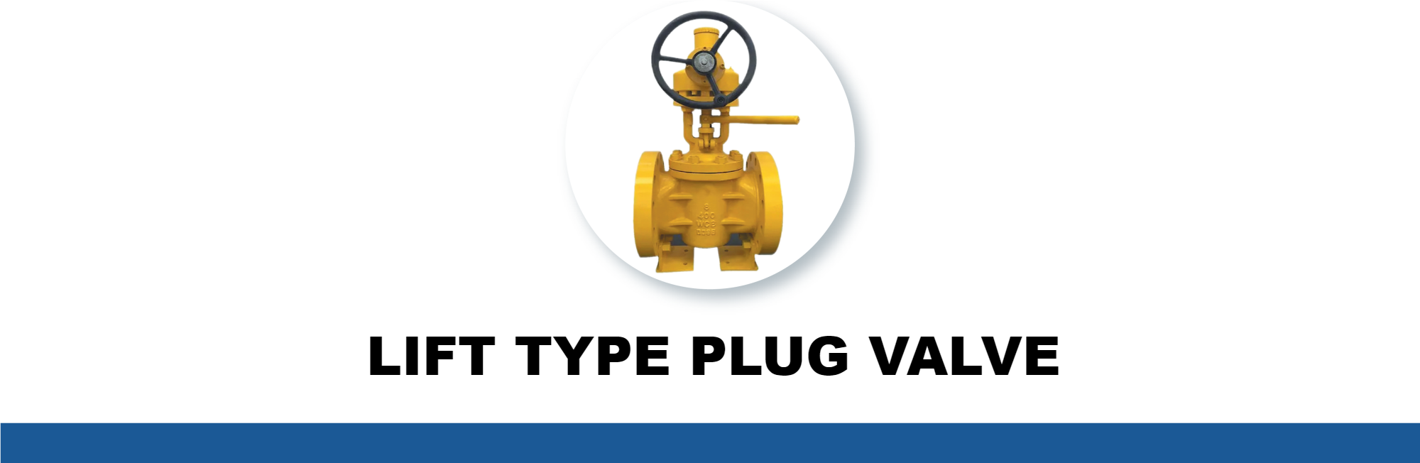 LIFT TYPE PLUG VALVE