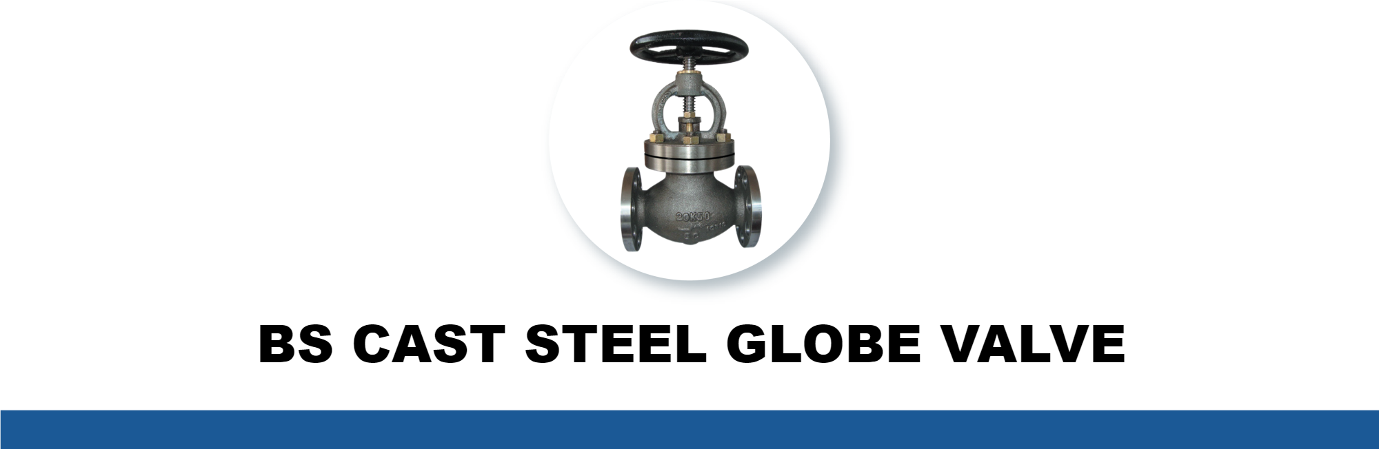 BS CAST STEEL GLOBE VALVE