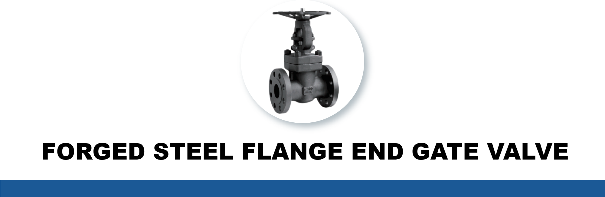 FORGED STEEL FLANGE END GATE VALVE