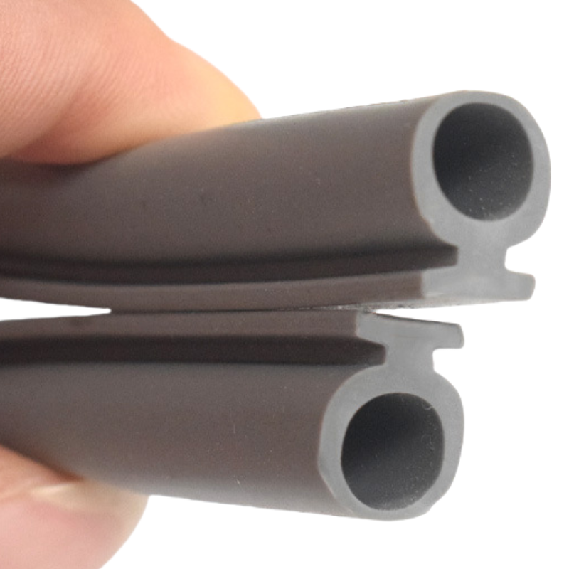 Aluminum Alloy Pintuan Plastik na Bawang Steel Pintuan Gap Insulation Rubber Strips Noise Reduction Buffering Broken Bridge Aluminum Windproof Sound Insulation Anti Collision Sealing Strips