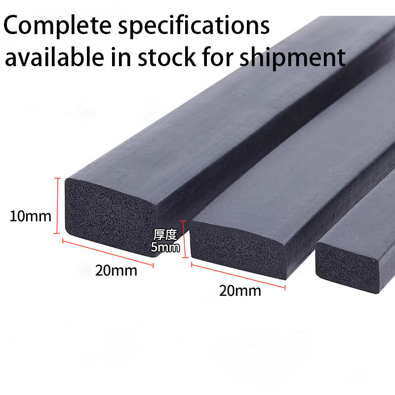 Ferkantur PVC og EPDM spónn luftþétt rubbursegulstripar, síðan myndun og skurður, notað fyrir stjórnkerfi kassadryrri viðskiptistripar og þremmingstripar