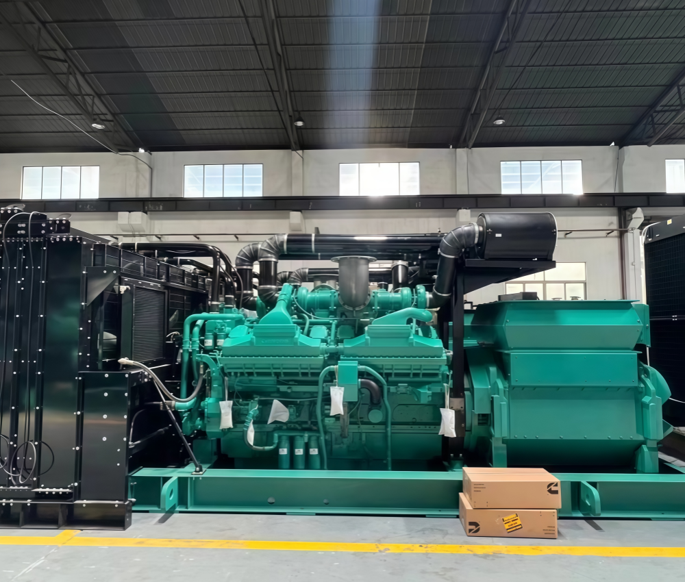 Which industrial diesel generators fit power plant construction?