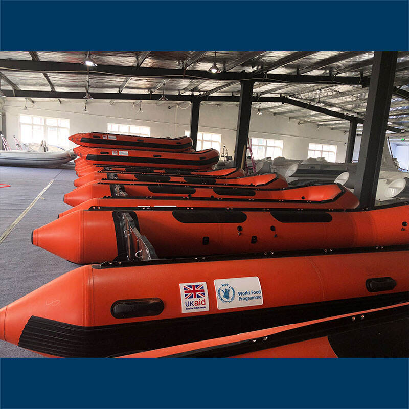 Liya full Rescue Inflatable Boat is used for rescue, search, firefighting, military and other marine operations.