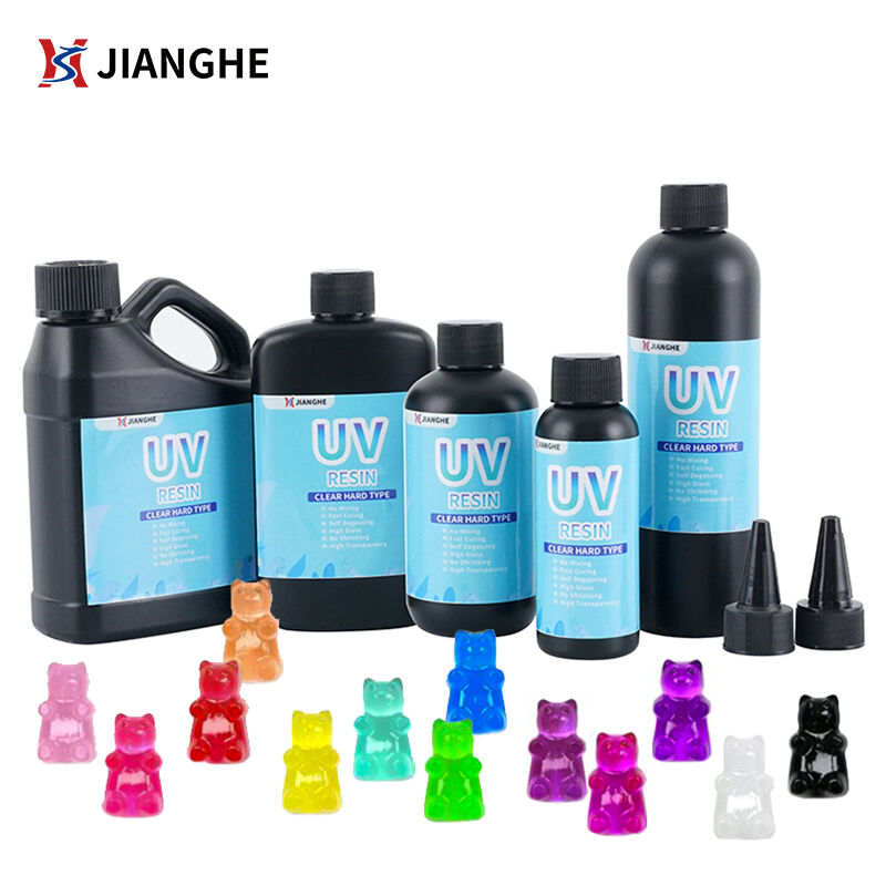 Fast Curing Crystal Clear Liquid Hard Glue UV Resin for Jewelry