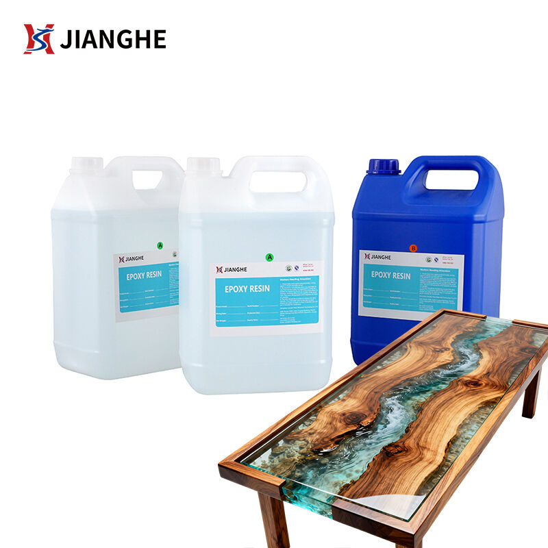 2:1 Deep Pour Crystal Clear Epoxy Resin for River Table