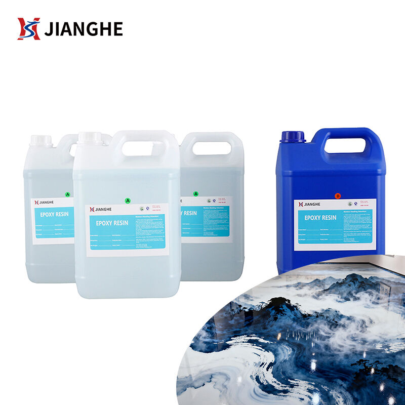 3:1 Highly Wear-Resistant 3D Flooring Coating Epoxy Resin