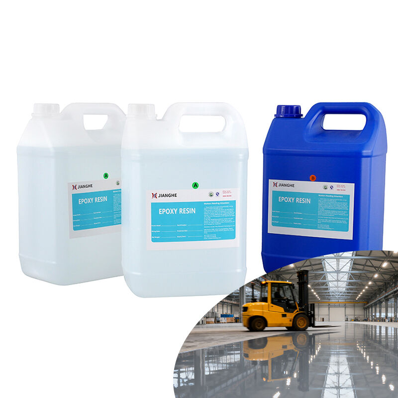 2:1 Self Leveling Epoxy Resin Floor Paint Coating (Model: 218AB-H)