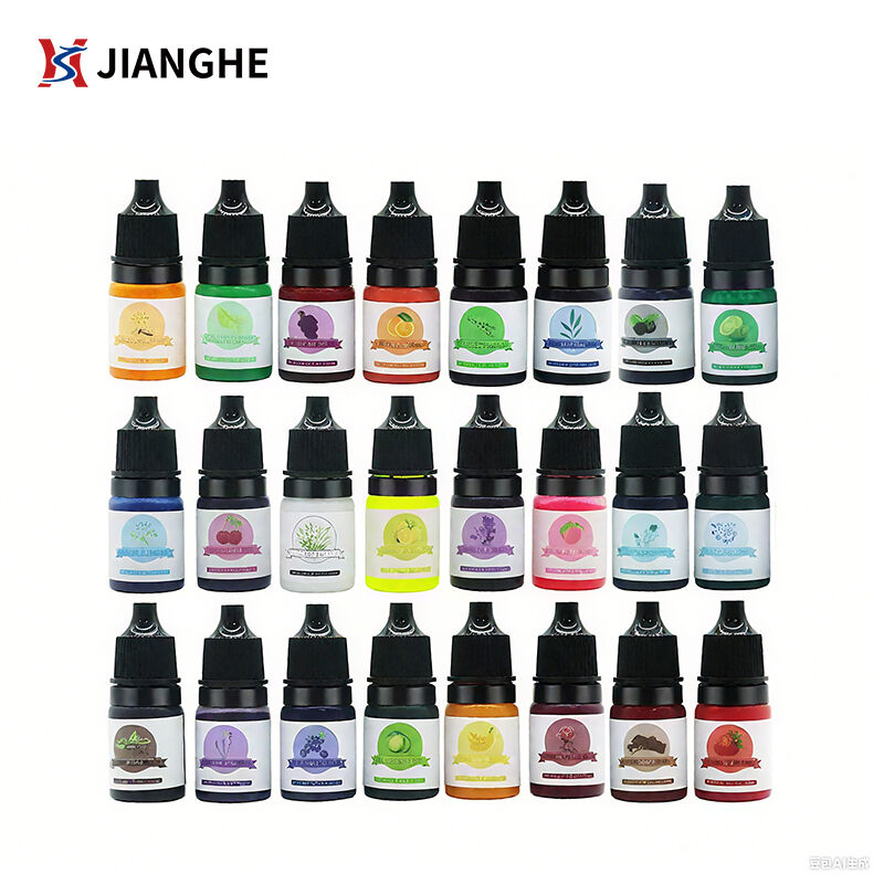 Væskeharpiksfarvestoffer med høj koncentration – pigment- og farvestofkit