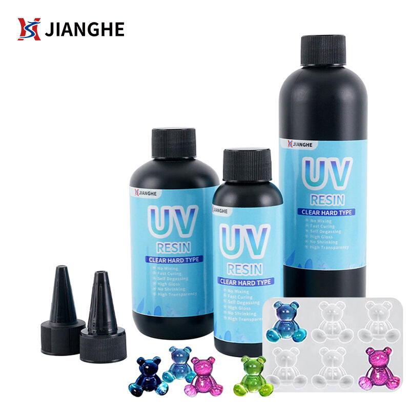 Low Viscosity Colorless Transparent UV Curing Resin for Crafts