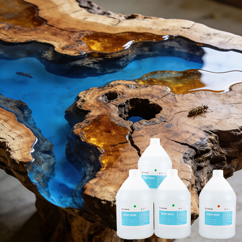 Как епоксидната смола за речни маси контролира екзотермичната реакция и образуването на пукнатини?