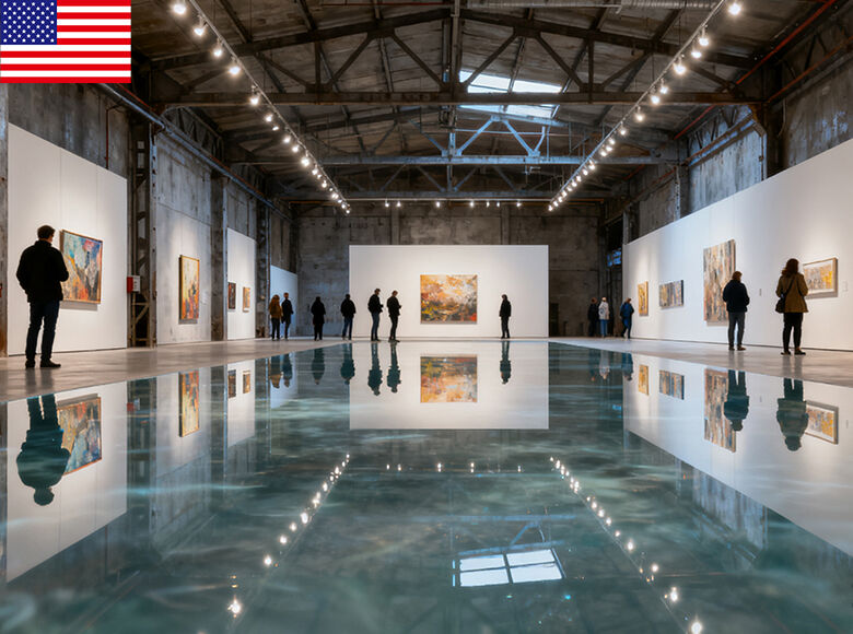 Art Gallery Epoxy Platform (USA)