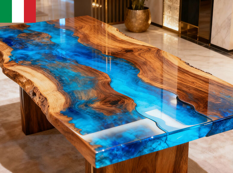 Modern Walnut River Table Project