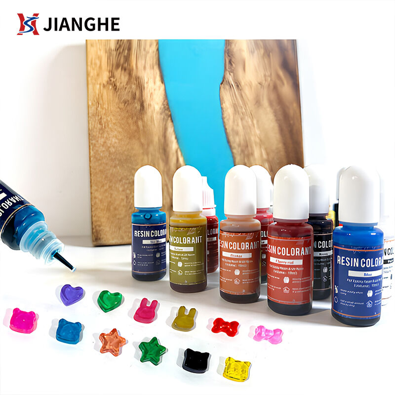 15 Colors High Concentration Liquid Epoxy Resin Pigment Set