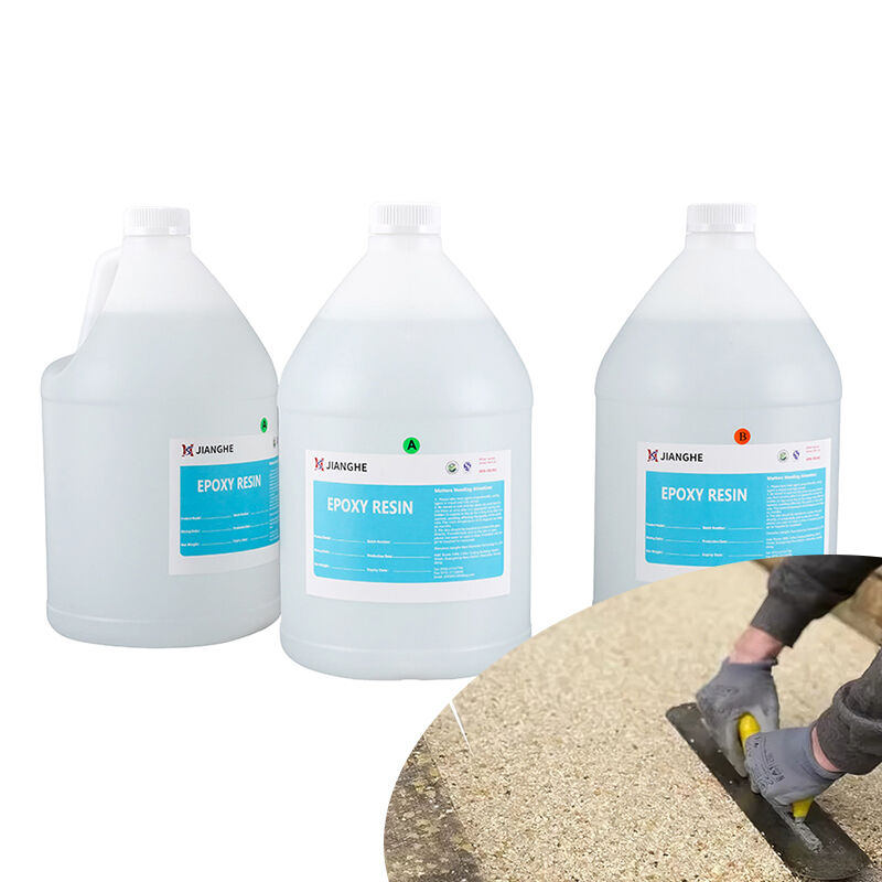 2:1 Outdoor Epoxy Resin Sand Floor Coating Paint (Model: 204AB)