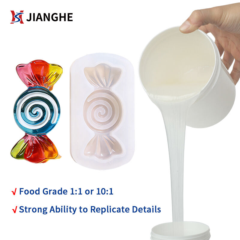 Food Safe Platinum Cure Liquid Silicone Rubber for Candy Molds