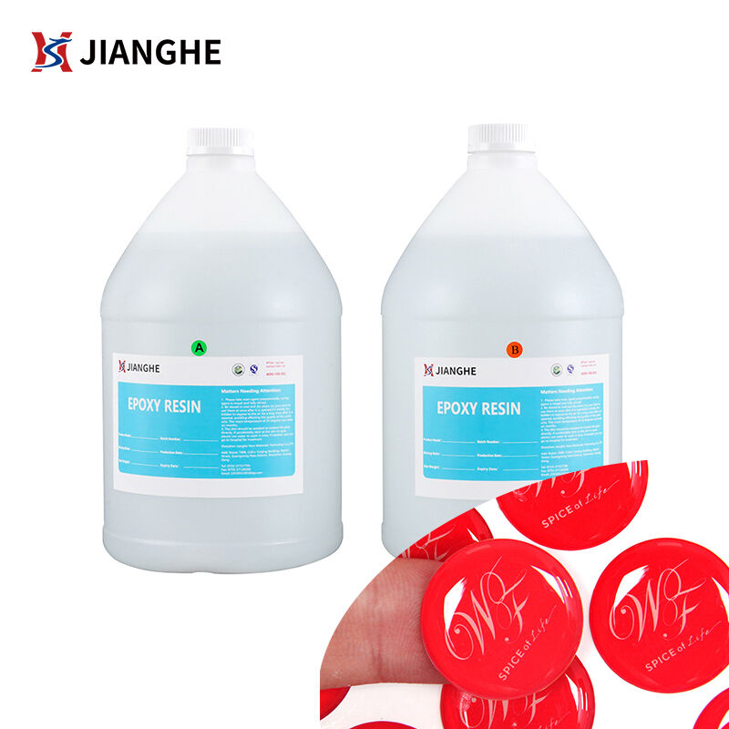 Ultra-Thin Self-Leveling Epoxy Resin for Stickers and Badges