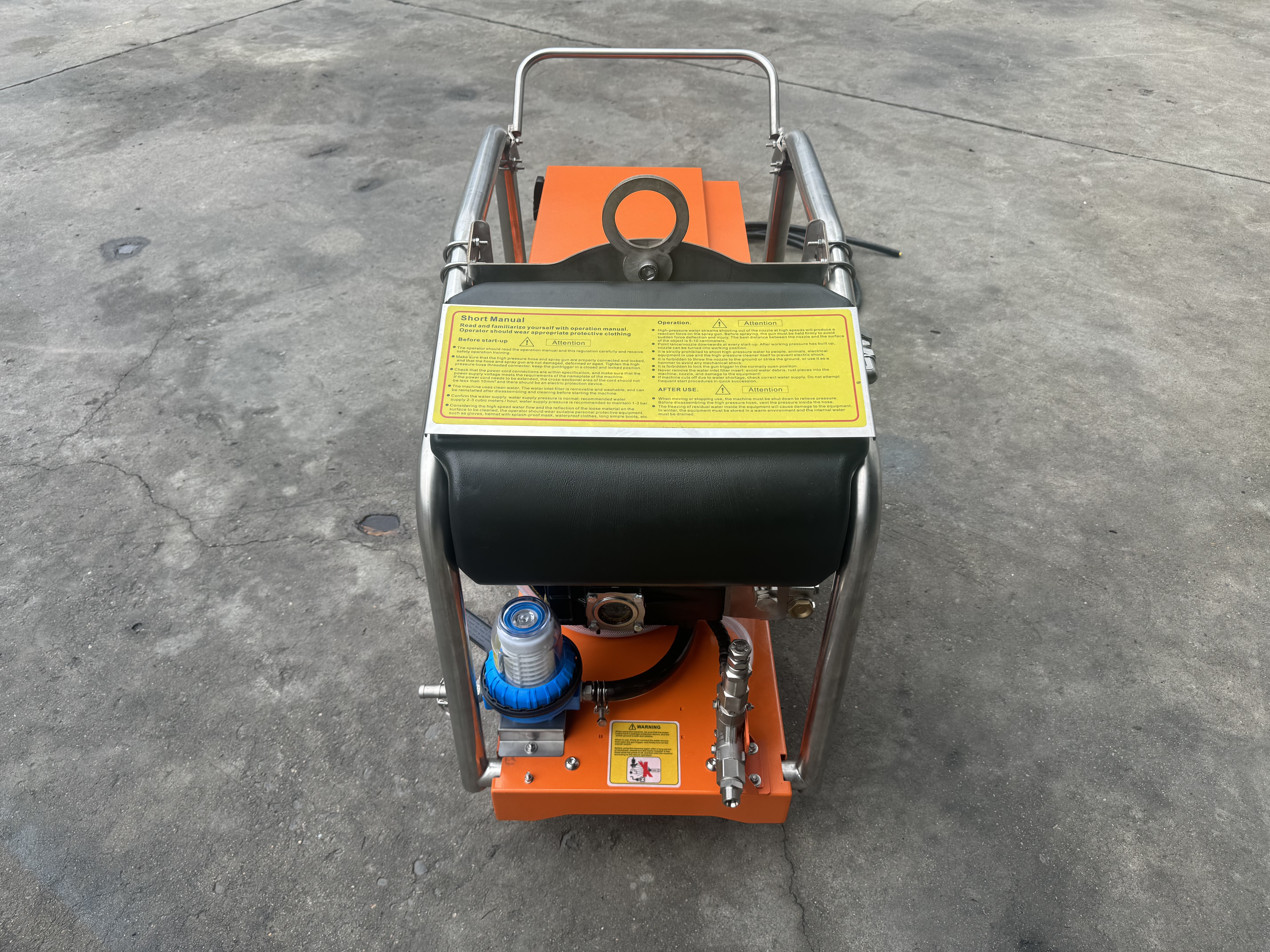 Heavy-Duty Pressure Washers The things we will do for clean.