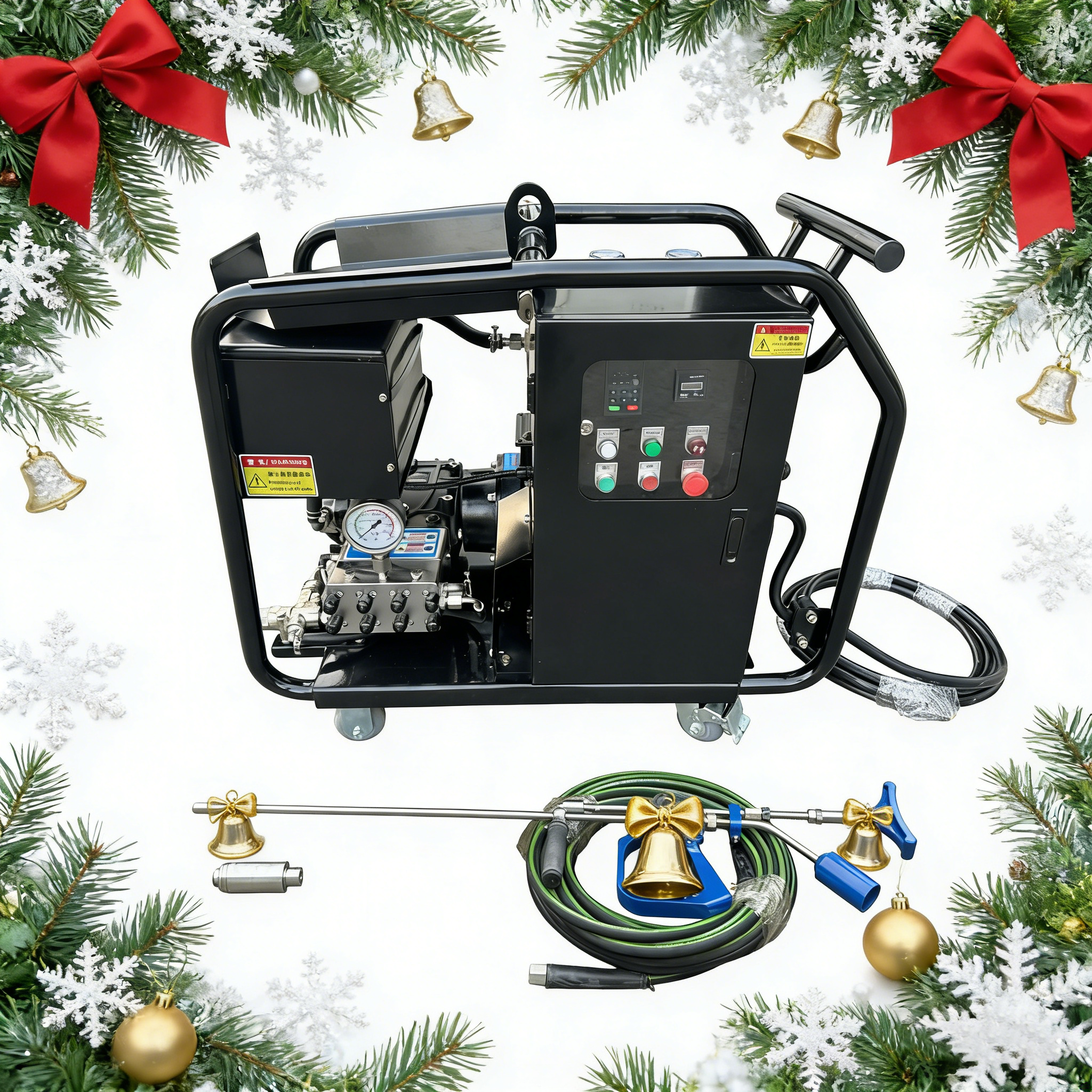 Celebrate Christmas and embark on a fresh journey. With its outstanding cleaning power, Fog Realm will safeguard your warm and bright holiday season