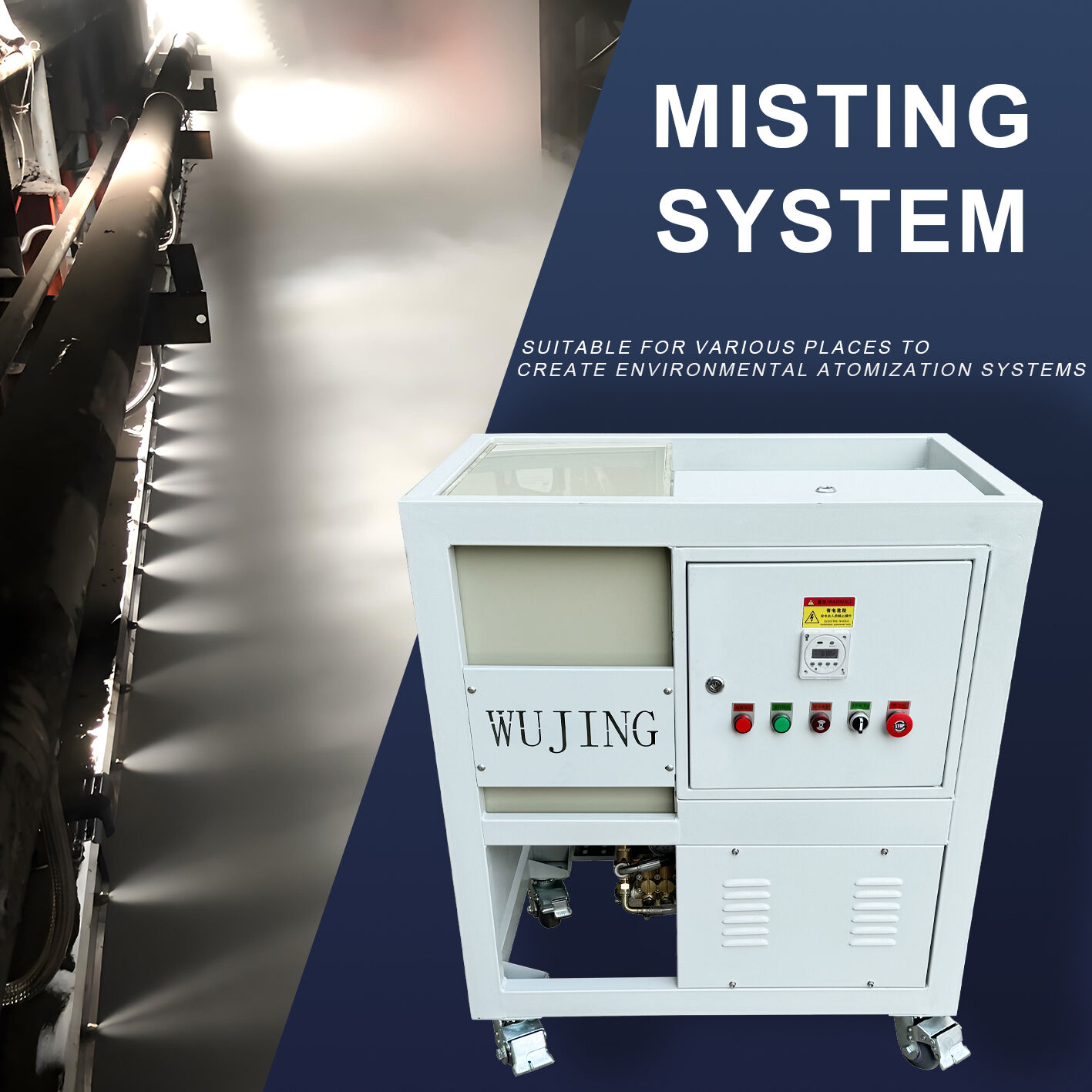 Customizable misting solutions for residential and commercial use