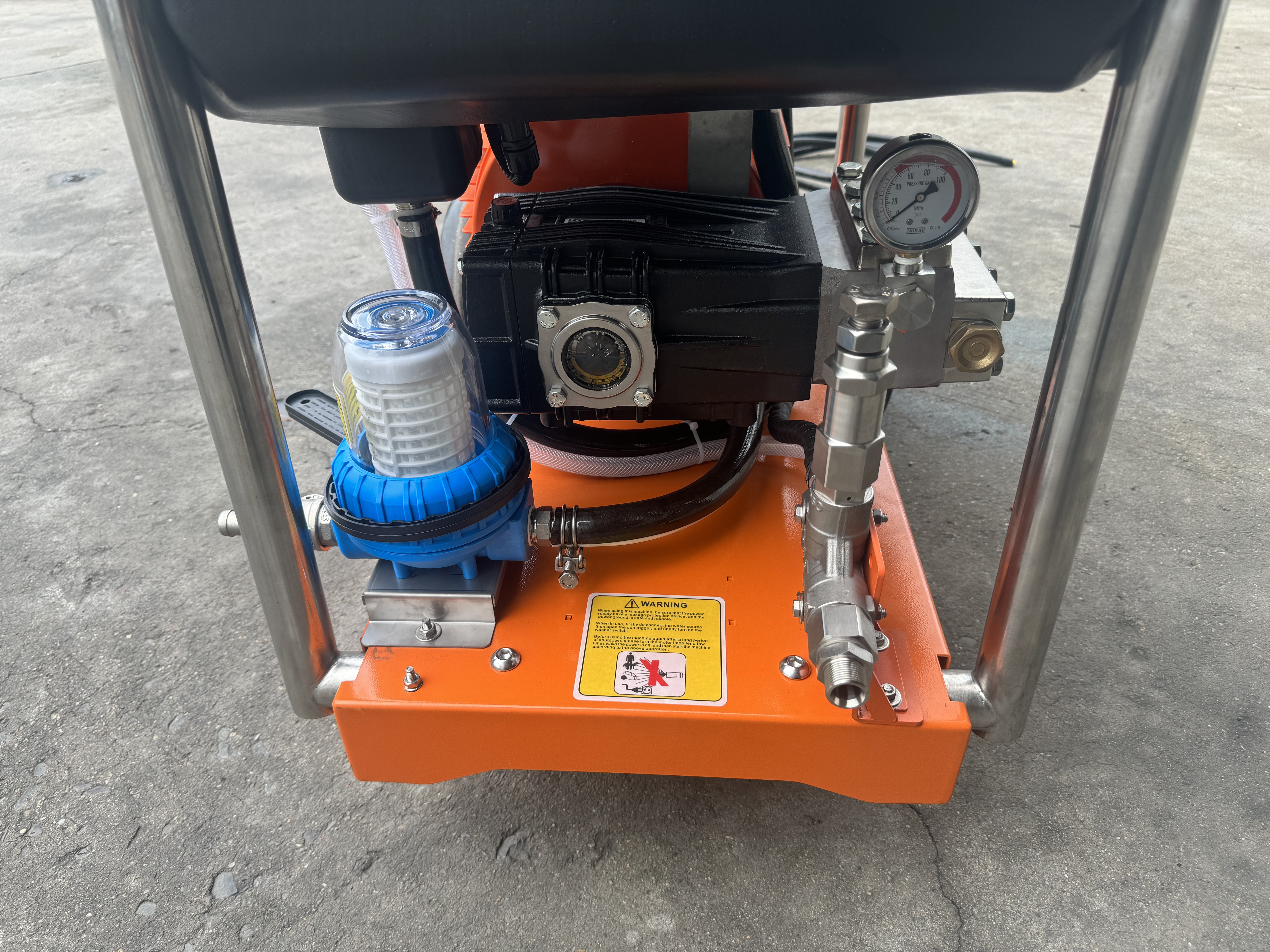 Save time and money with our high pressure jet wash