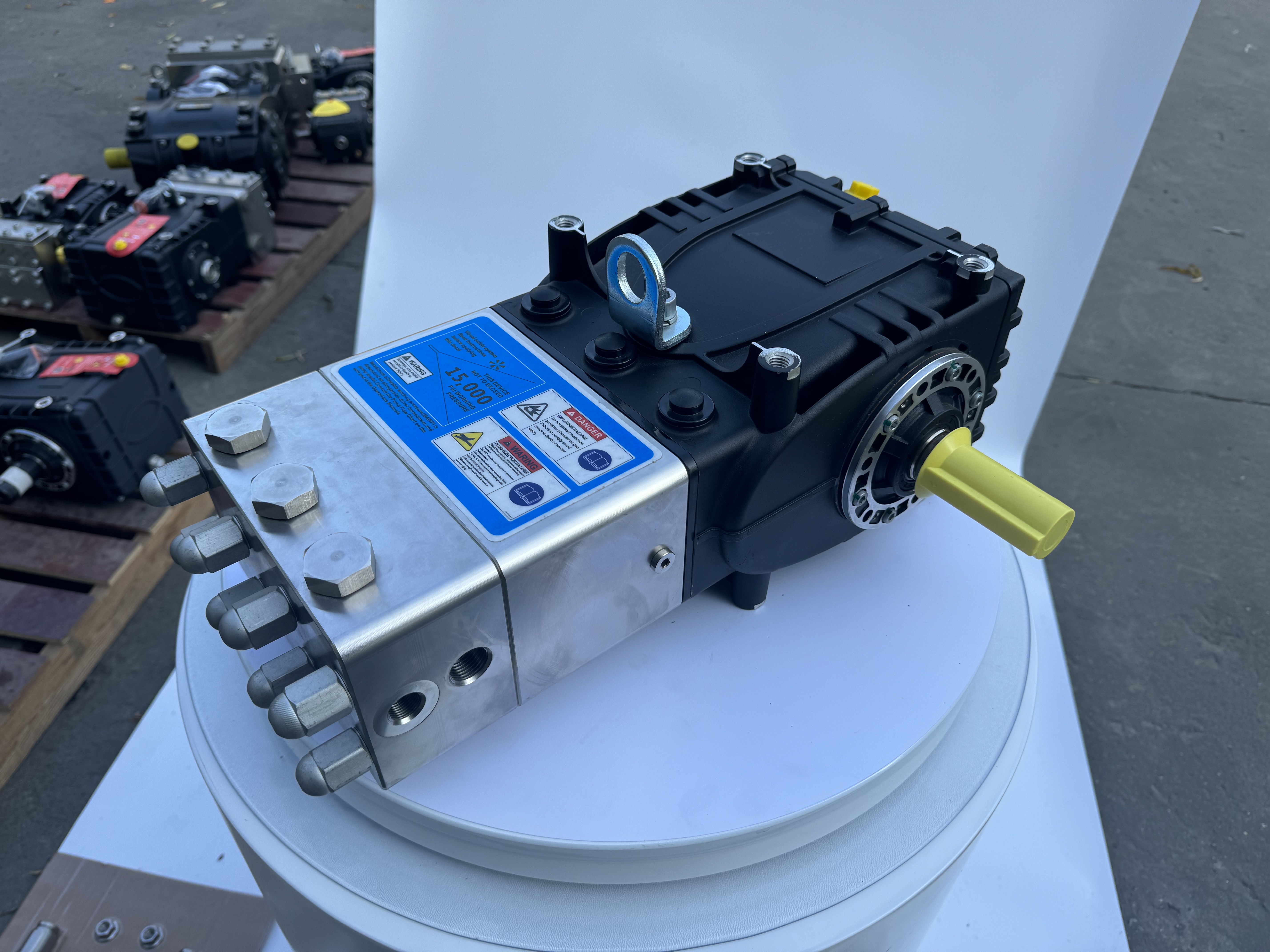 Maximera rengöringseffektiviteten med vår toppmoderna tryckvattenpump